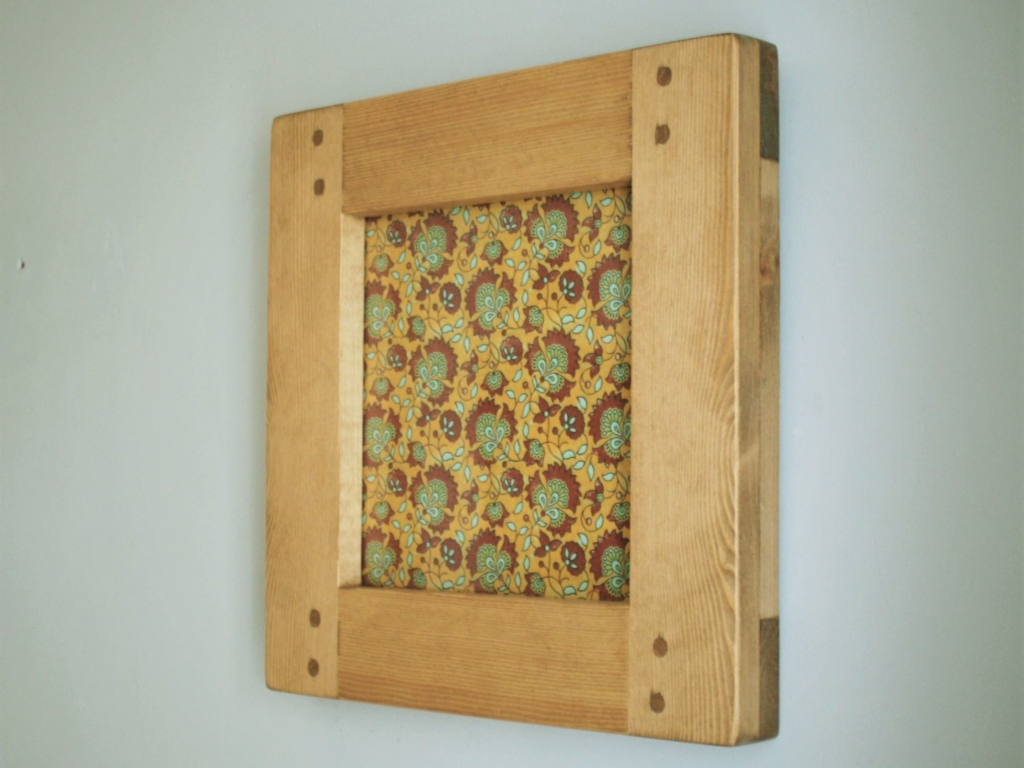 Wooden frame for 9 x 9 inch picture and photo