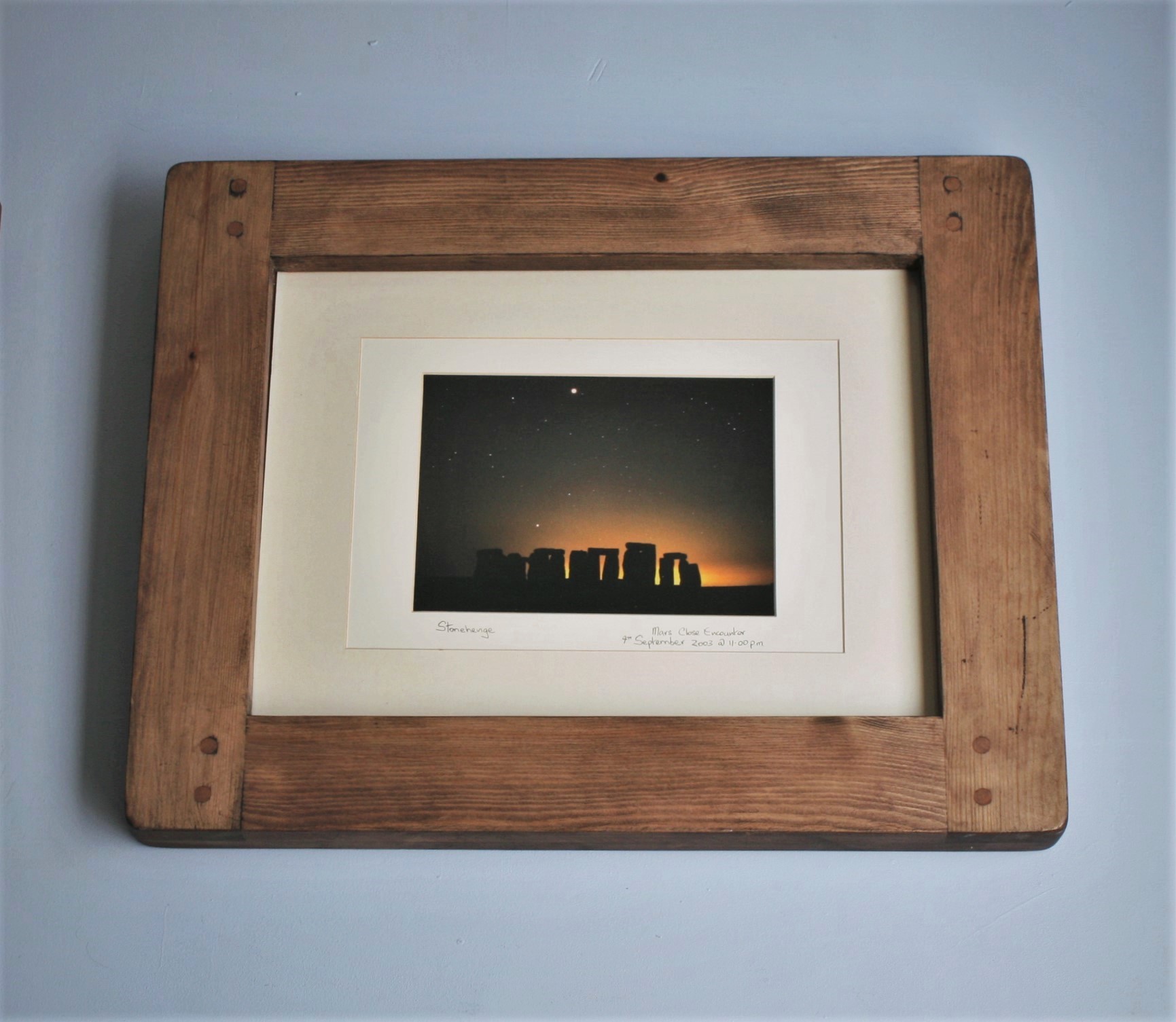 Rustic Wooden Picture Photo Frame for A3 size