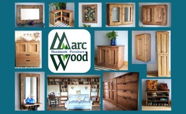 Marc Wood Furniture, handmade wooden cabinets, picture frames ann mirrors from Somerset UK.