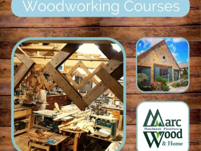 Woodworking courses in Somerset UK, learn to make an artisan wooden picture frame or mirror with Marc Wood.
