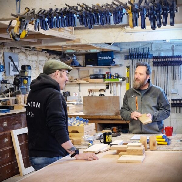 Woodworking courses in Somerset UK for adult beginners in the workshop